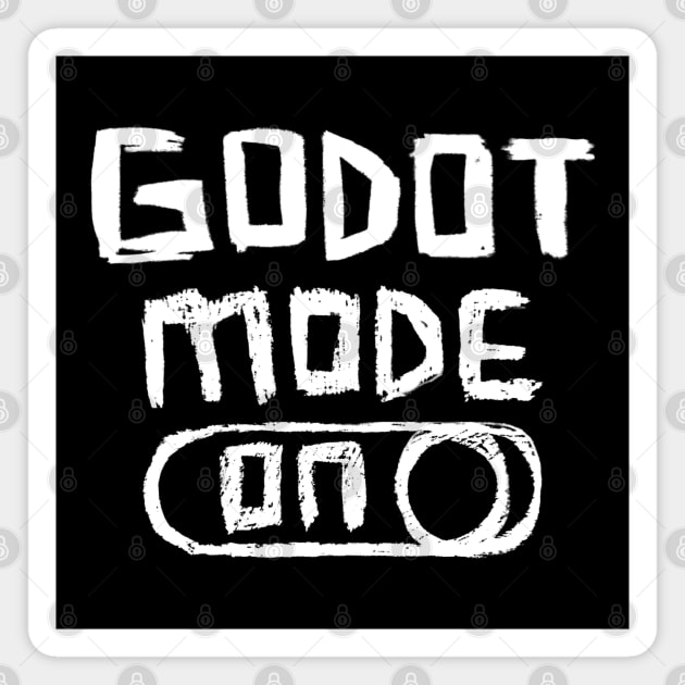 Godot Mode ON for Waiting Magnet by badlydrawnbabe